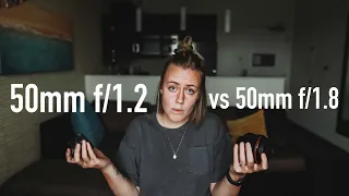 Canon 50mm f/1.2 vs Canon 50mm f/1.8 | 4K Comparison Footage