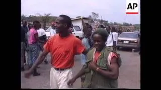 LIBERIA: THOUSANDS SEEK REFUGE AS FIGHTING BREAKS OUT