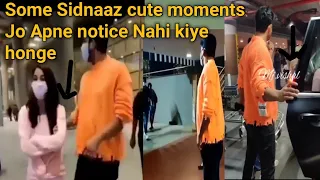 Sidnaaz cute moments from airport video Jo Apne notice Nahi kiye honge