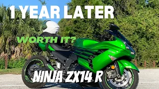 One Year Later 2017 Ninja ZX14R Review | ZX14 ZZR1400