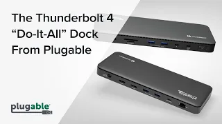 The Thunderbolt 4 “Do-It-All” Dock From Plugable