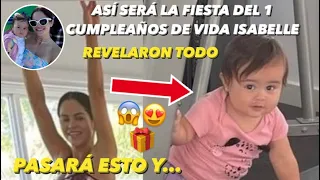 Así Será La Fiesta Del Primer Cumpleaños De Vida Isabelle La Hija De Natti Natasha y Raphy Pina 😱