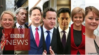 Election 2015: 7 leaders, 7 quotes - BBC News
