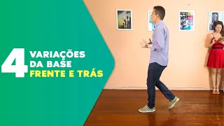 4 variações da base frente e trás do forró