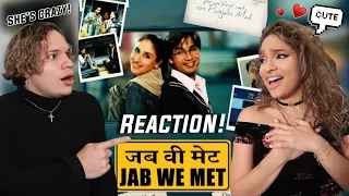 Waleska & Efra react to JAB WE MET | Movie / Bollywood Reaction