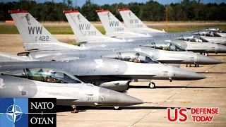 Dozens of US Military F-16s Arrive at The Ukraine And Are Ready to Head For Russia