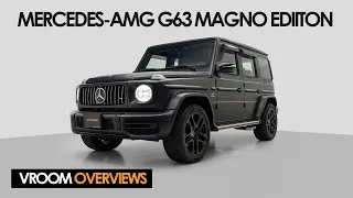 Mercedes-AMG G63 Magno Edition | VROOM Overview