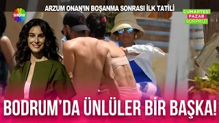 Bodrum sahilleri bu ünlüleri ağırlamaya alışık!