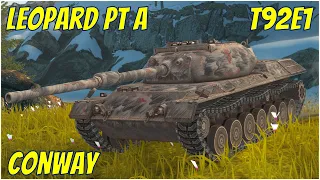 Leopard PT A, FV4004 Conway & T92E1 ● WoT Blitz