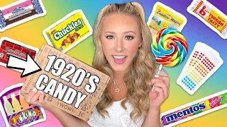 I TRIED CANDY FROM 100 YEARS AGO 😱🍭🍬🍫🤔 *MUST SEE*