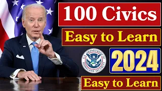 2024 (Full Answers) USCIS Official 100 Civics Questions & Answers for US Citizenship Interview 2023