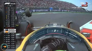 Daniel Ricciardo Team Radio After Crash Tsunoda Mexico GP 2022