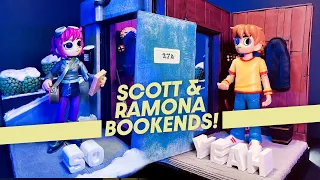 Scott Pilgrim Bottleneck Figure Diorama! | Scratch Building Scott & Ramona Bookends