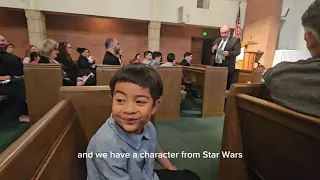 6 yr old boy's piano recital on May the 4th, (be with you) Star Wars day