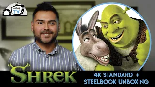 Shrek 20th Anniversary Edition - Standard 4K + Steelbook Unboxing