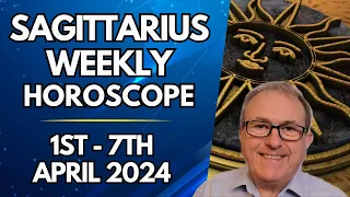 Sagittarius Horoscope - Weekly Astrology - from 1st - 7th April 2024