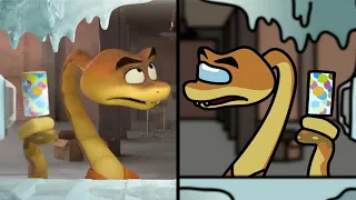 The Bad Guys: Mr. Snake Finally SHARES Among Us Animation