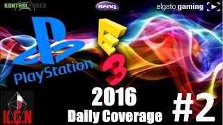 E3 2016 Day 1 : Playstation Press Conference Highlights #2