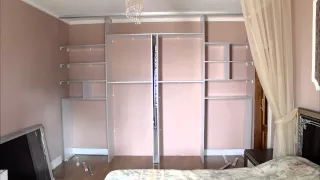 Встроенный шкаф купе в спальню