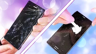 Fixing a Smashed Phone Screen - on a budget! (GLASS ONLY REPAIR ATTEMPT)