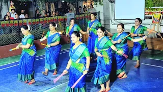 Kolata folk dance steps | Cheluvayya cheluvo tani tandana kannada song  | ladies group dance 2023