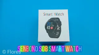 Senbono S08 smart watch /Умные часы с AliExpress