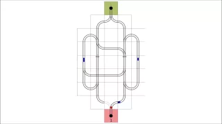 Die Fibonacci-Folge: 1, 2, 3, 5, 8, 13, ....