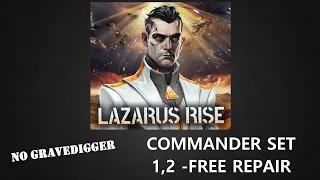 War Commander - Commander Set - 1, 2 (No Gravedigger) - Free Repair