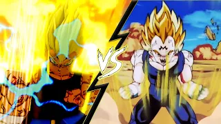 Every Z Battleground Character vs Anime Majin Vegeta Update