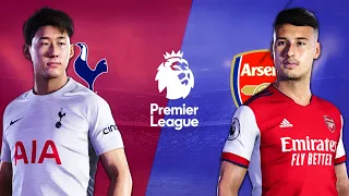 Tottenham vs Arsenal - Premier League 2021/22 | PES 2021 Realism Mod Gameplay