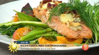 Viktminskning genom kosten: "Du går ner 4-5 kilo på två veckor" - Nyhetsmorgon (TV4)