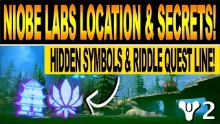 Destiny 2 | NIOBE LABS LOCATION! Bergusia Forge Secrets & Hidden Symbol Quest Line Riddle!!