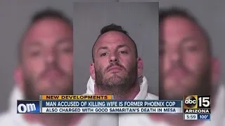 Former PHX cop accused of killing wife