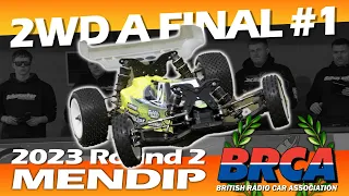 2wd A Final Leg 1 - 2023 BRCA 1/10th Offroad Nationals - Round 2 - Mendip Raceway