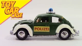 Corgi Toys, Volkswagen 1200 Saloon, European Police Car, No 492, Toy Car Case