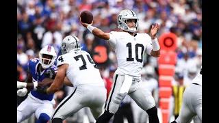 Jimmy Garoppolo - Every Completed Pass - Las Vegas Raiders @ Buffalo Bills - NFL Week 2 2023