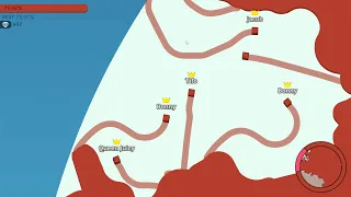 Paper.io 2 [Teams] Map Control: 100.00%