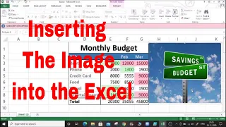 Inserting the image into excel | MS excel Tamil Vathiyar | Part - 17