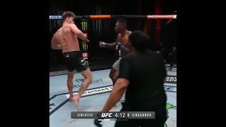 Francis Ngannou Knocks Out Stipe Miocic!! #UFC260