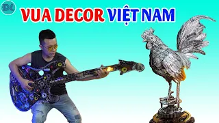 Vua "đề co", thánh chế linh kiện cơ khí thành tác phẩm nghệ thuật II ĐỘC LẠ BÌNH DƯƠNG