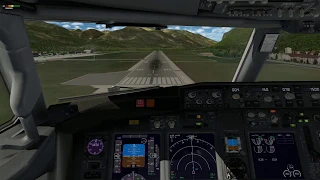 ZIBO 737-700 U landing at innsbruck- X Plane 11