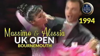 1994 Massimo Giorgiani and Alessia Manfredini at The UK Open Amateur Ballroom Championships