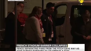 29 injured as stadium's barrier collapses in French city of Amiens