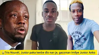 Ay fout Gazmann Imilye Junior Pirèd, Se tris anpil, junior dlo nan je 😭Junior Pale tout mizèl pase 🙆