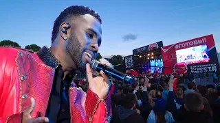 Тур Кубка ЧМ-2018 в Москве. Концерт Джейсона Деруло (Jason Derulo) в Парке Горького (8.06.2018)