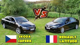 Skoda Superb VS Renault Latitude czyli godny rywal dla Superba