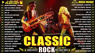 Bon Jovi, Metallica, Queen, ACDC, U2, Nirvana, Metallica 🔥 Classic Rock Songs 70s 80s 90s Full Album