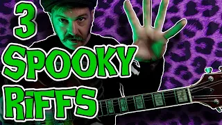 3 Easy Spooky Guitar Riffs for Halloween