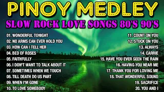 SLOW ROCK MEDLEY COLLECTION 💖 NONSTOP SLOW ROCK LOVE SONGS 80S 90S 💖 MGA LUMANG TUGTUGIN NOONG 90S