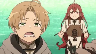 Eris wanting to Swim Beach scene | Mushoku Tensei Season 1 Episode 12 Part 2